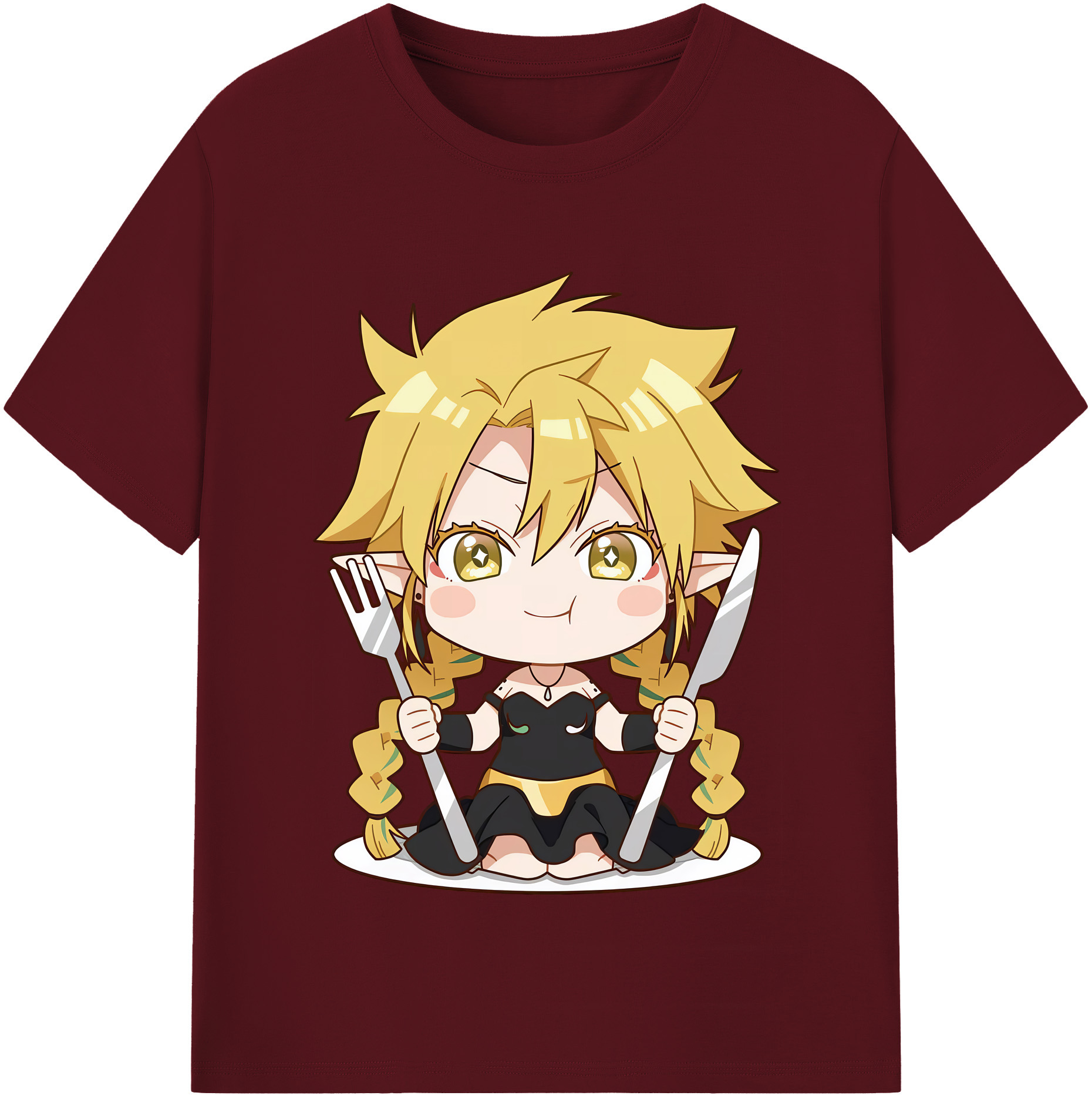 （画像用） 転スラ Regarding Reincarnated to Slime 綿100％半袖Tシャツ（フロントプリント）